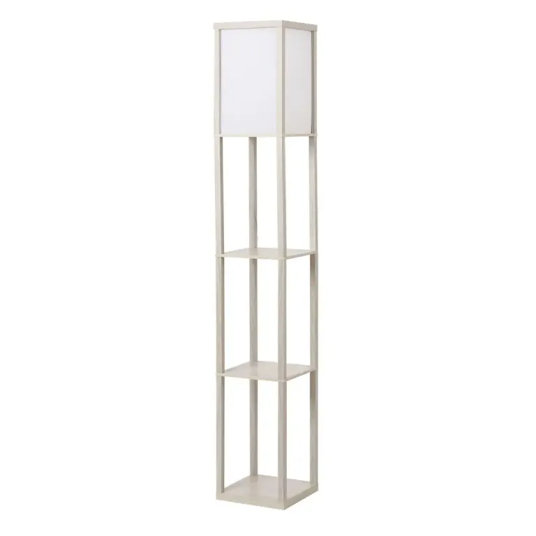 Golvlampa 3 Hyllplan Innerbelysning E27