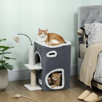 Klösträd för Katter med Sisalpelare