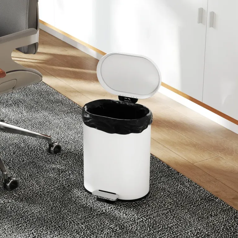 Sensor Soptunna Automatisk Papperskorg Rostfritt Stål Fotpedal Lock
