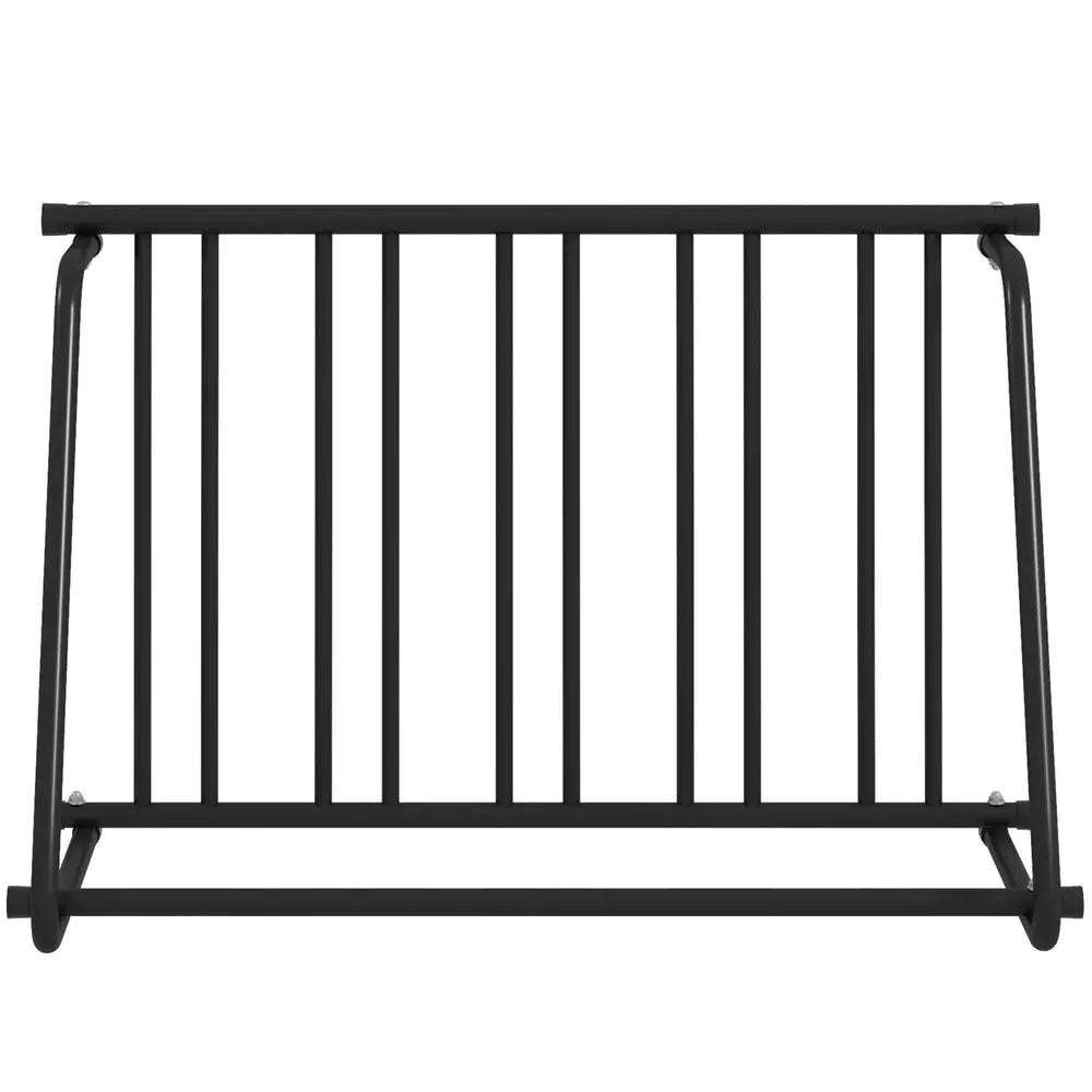 Cykelställ Cykelhållare Svart av Stål 114 x 58 x 75 Cm