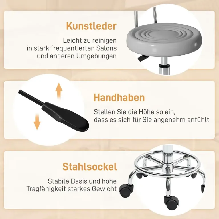 Sminkbord Toalettbord med Spegel och Lådor Arbetsstol Pall Sits