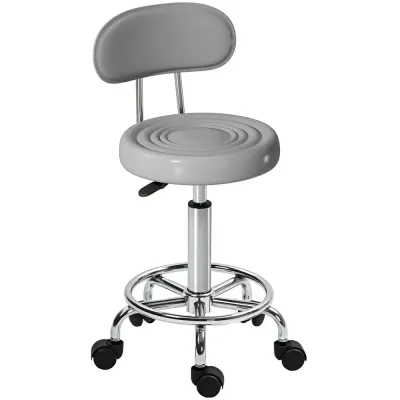 Sminkbord Toalettbord med Spegel och Lådor Arbetsstol Pall Sits