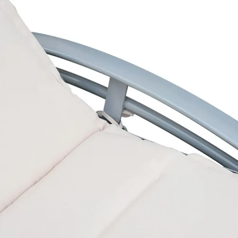 Solstol Krämvit 170 x 64 x 82 cm