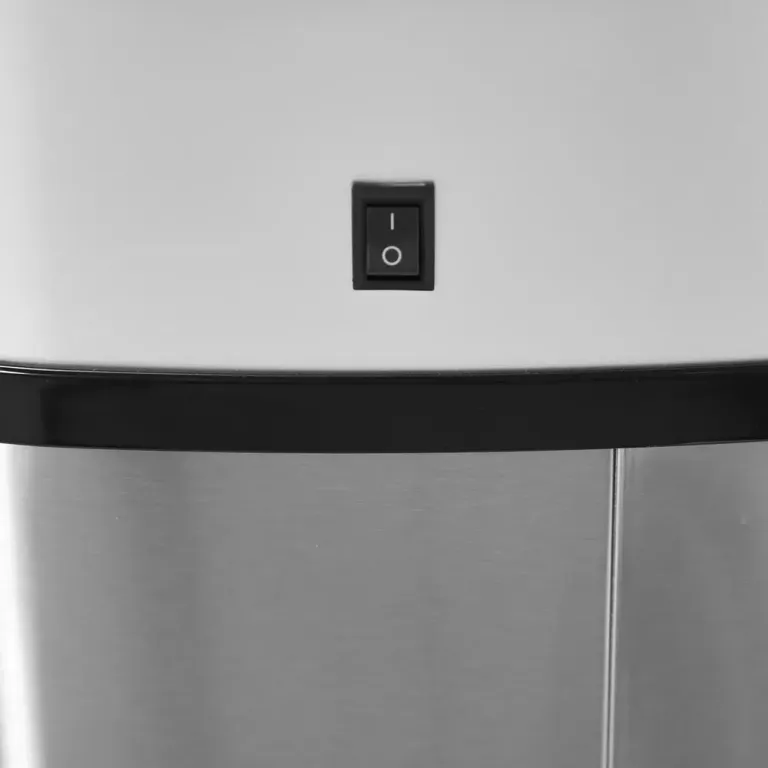 Automatisk Soptunna med Rörelsesensor 58 l, Rostfritt Stål