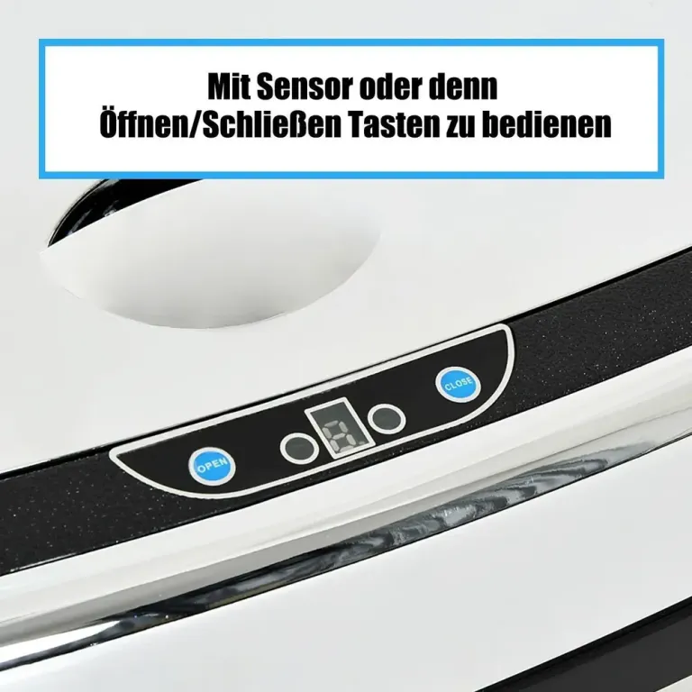 Sopkärl Automatisk Soptunna med Sensor Rostfritt Stål