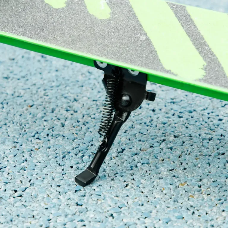 Sparkcykel Barnsparkcykel Hopfällbar Grön av Metall Justerbar Hjul