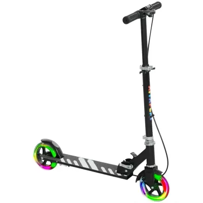 Sparkcykel för Barn med Dubbla Bromsar och Hopfällbar Justerbar Hjul
