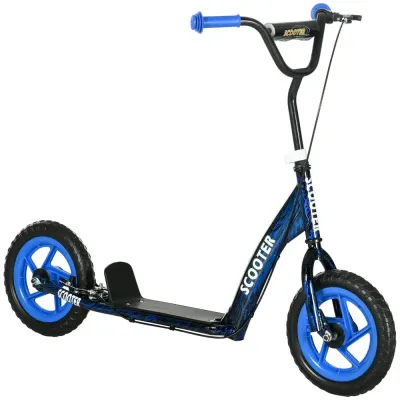 Sparkcykel för Barn med Styre och Broms för Lek och Motion Justerbar