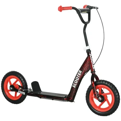 Sparkcykel för Barn med Styre och Broms för Lek och Motion Justerbar