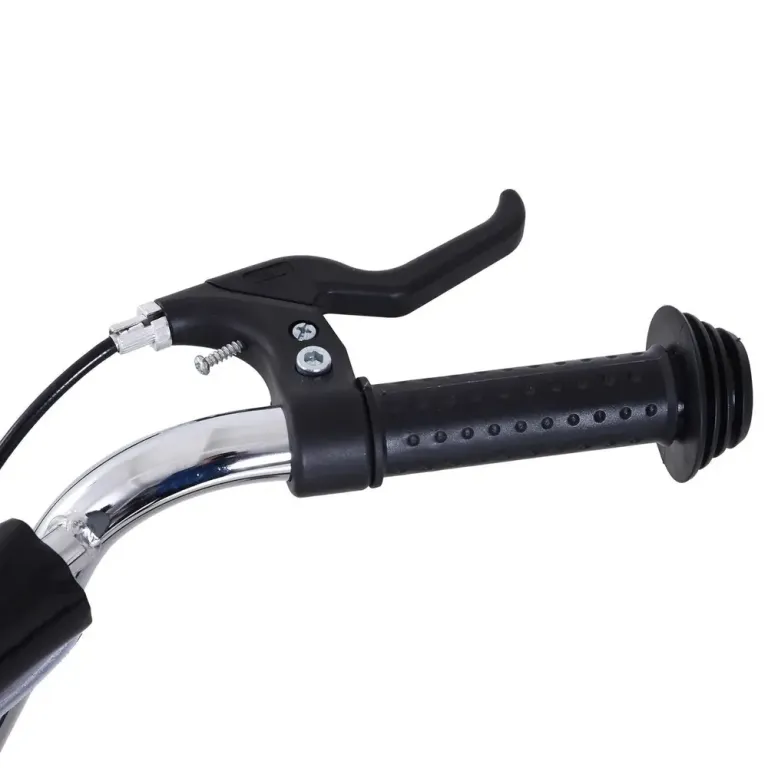 Sparkcykel med Handbroms 16 Tum -100 cm Skoter Luftgummi Däck Tums