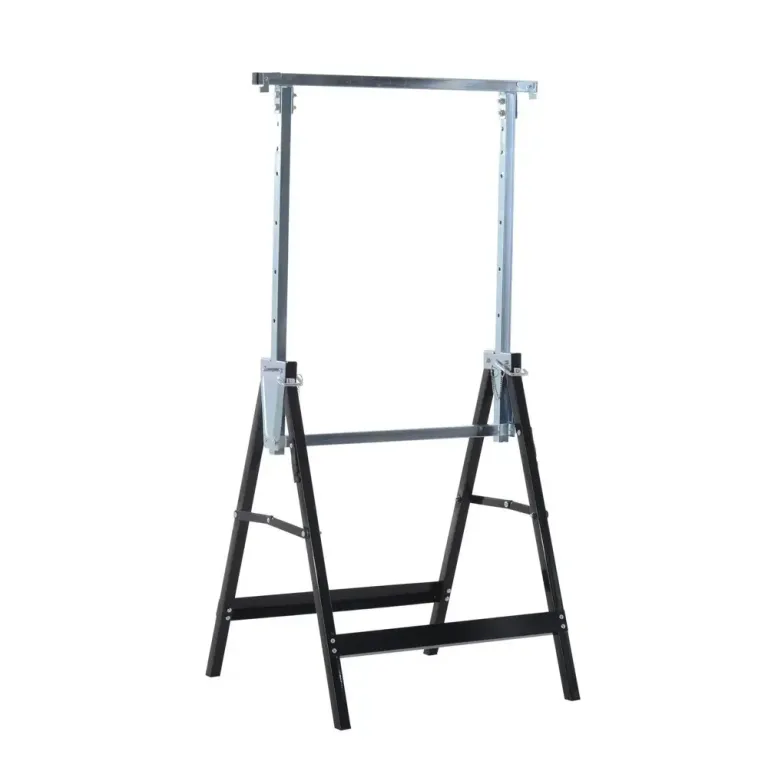 Hopfällbar Arbetsbock 2-Pack –130 cm, Blå Ställningsbock