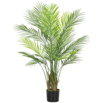 Konstgjord Palm Växt med Plastblad i 120 cm 16,5 x 120 cm