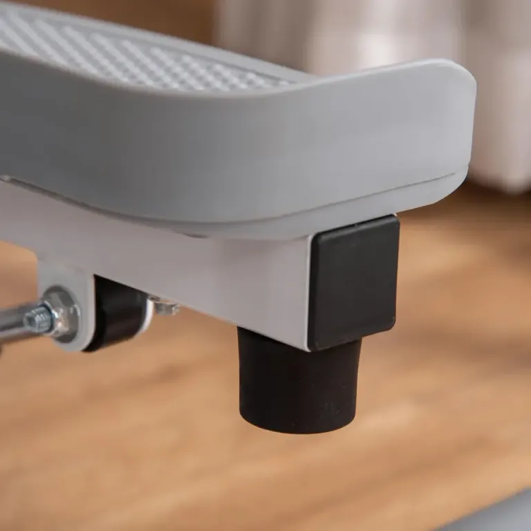 Stepper Ergonomisk Vit Metall –128 cm Trappmaskin Justerbart Display