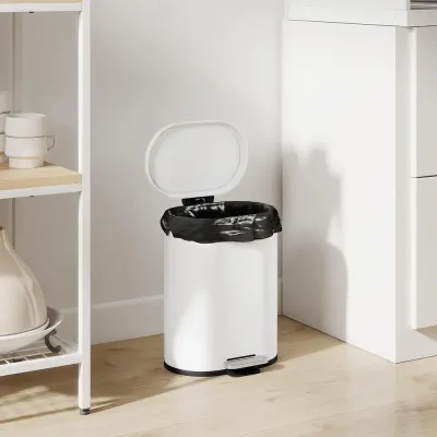 Sensor Soptunna Automatisk Papperskorg Rostfritt Stål Fotpedal Lock