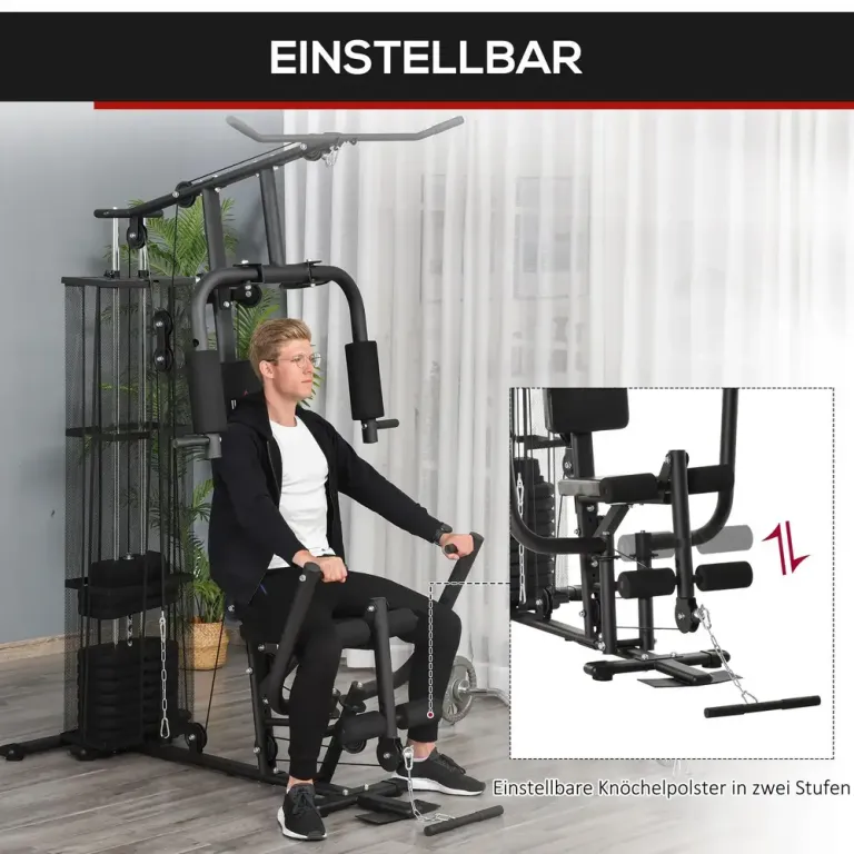 Träningsstation Power Station med Lat Pulldown Butterfly