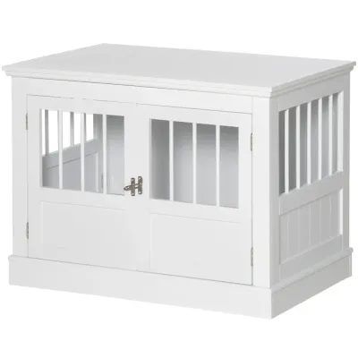 Hundbur Möbelmöbel 3 Dörrar Hundkoja 78 x 53 x 59,3 cm