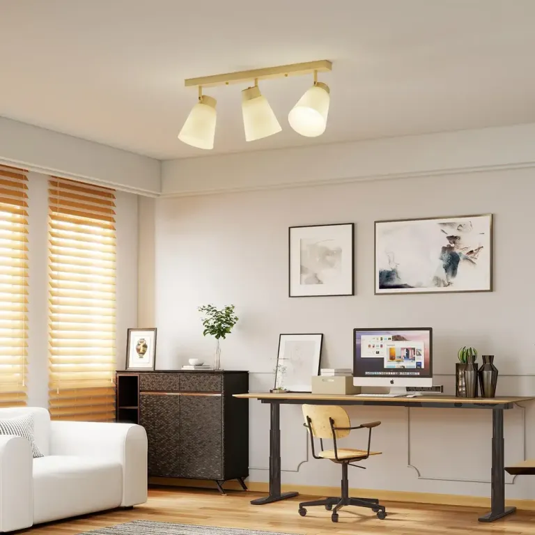 Taklampa LED 40 w med Dubbel Montering och 90°, Natur Justerbara