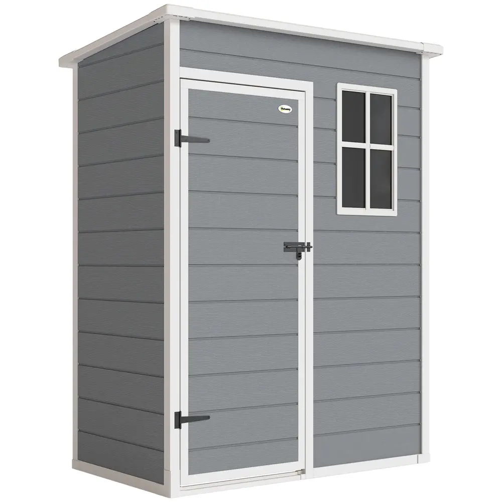 Plastverktygsbod med Takfönster 1,14 M² 151 x 92 x 193 Cm