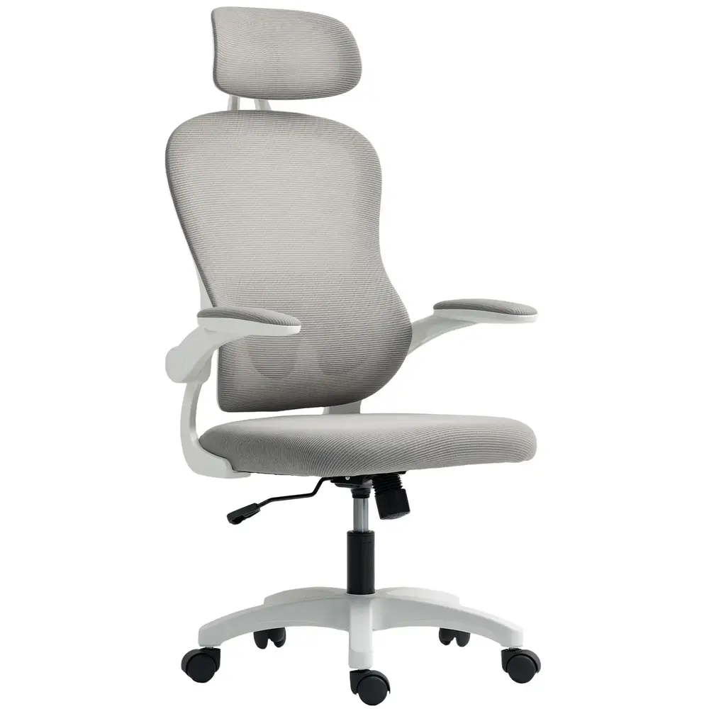 Ergonomisk Kontorsstol med Mesh-Ryggstöd Höjdjusterbar