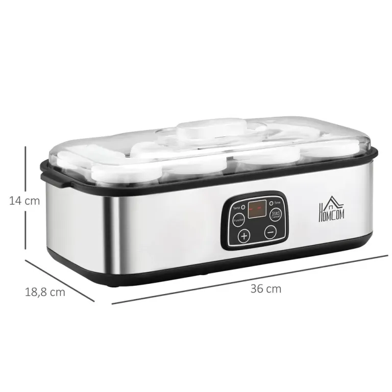 Terrassvärmare 10 kw Kraftfull Gasolvärmare Yoghurtmaskin Burkar
