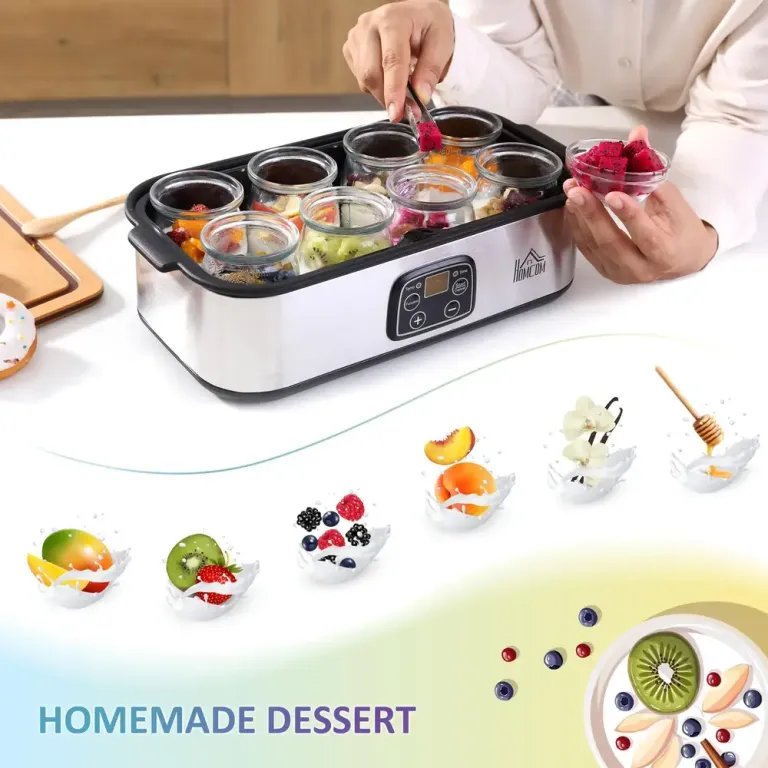 Terrassvärmare 10 kw Kraftfull Gasolvärmare Yoghurtmaskin Burkar
