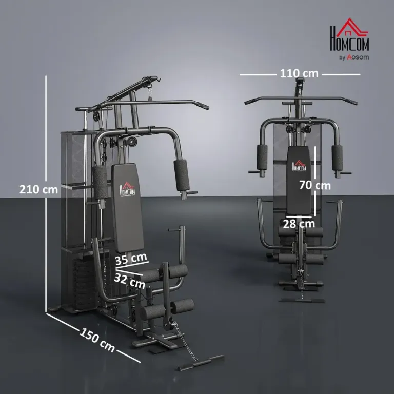 Träningsstation Power Station med Lat Pulldown Butterfly