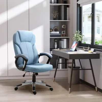 Ergonomisk Kontorsstol Chefsstol Höj- & Sänkbar