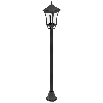 Sollampa med LED och Ljussensor för Utomhusbelysning 127 cm