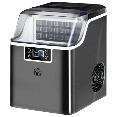 Iskubsmaskin 20 kg/24h med 3,2 l Vattentank Svart 2,3 l