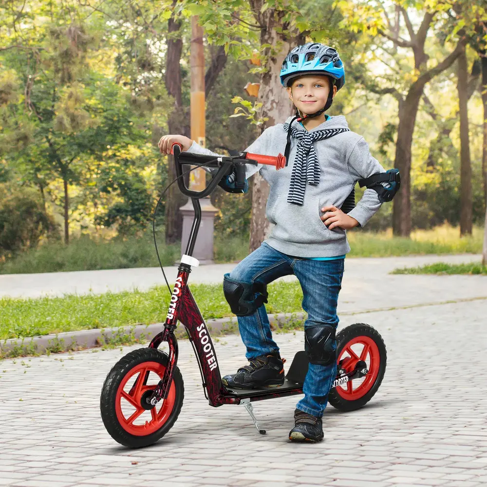 Sparkcykel för Barn med Styre och Broms för Lek och Motion