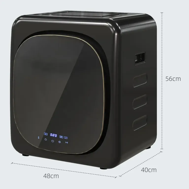 Torktumlare med UV-Desinfektion Kompakt 4 kg Kapacitet Mini Design