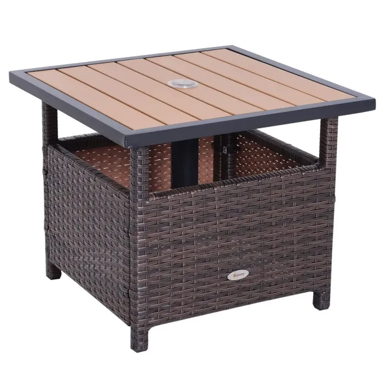 Trädgårdsbord Konstrotting 55,5 x x 46 cm