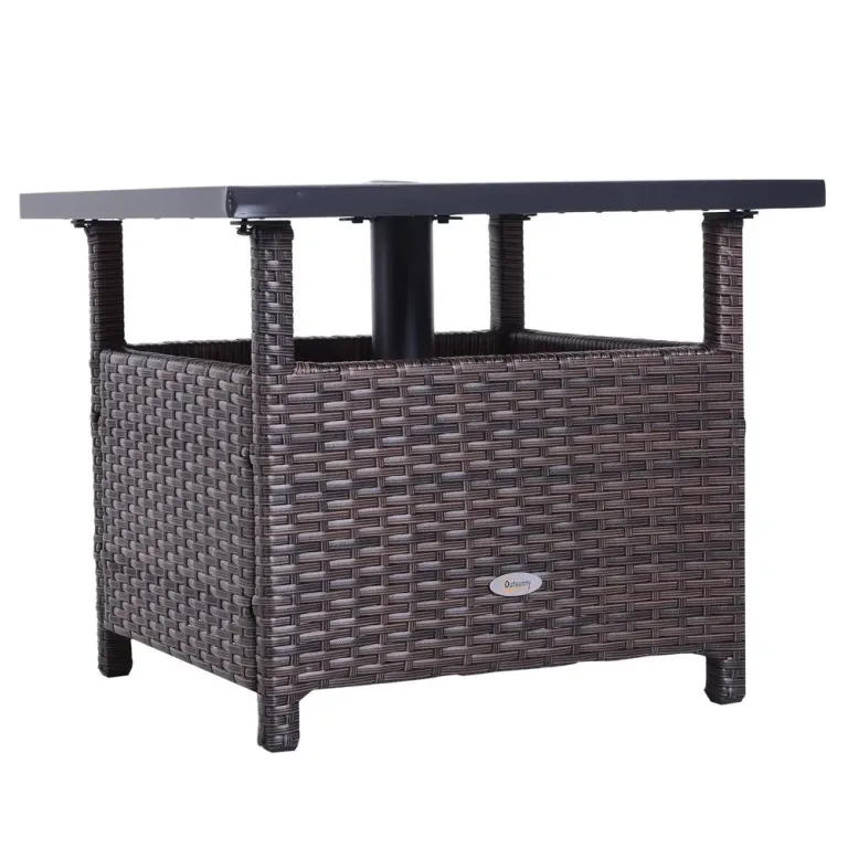 Trädgårdsbord Konstrotting 55,5 x x 46 cm