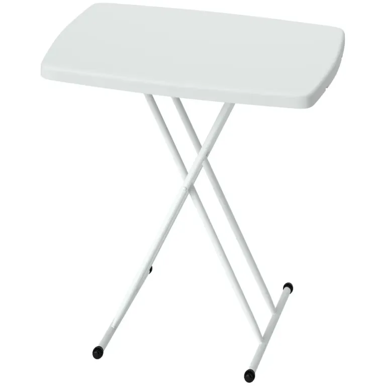 Trädgårdsbord Sidobord Höj- och Sänkbart 76 x 50 x 74 cm