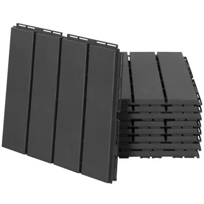 Trallrutor i Plast 9-Pack Enkla Klickplattor Cm