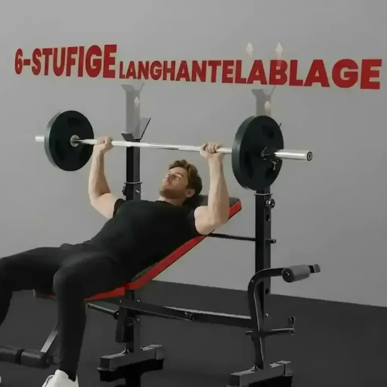 Träningsbänk utan Vikter Träningsstation för Många Justerbar