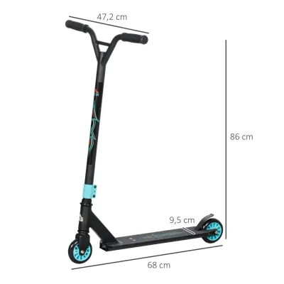 Tricksparkcykel, Grön