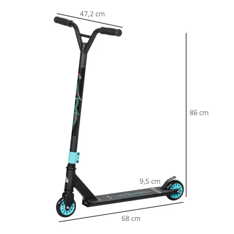 Tricksparkcykel, Grön