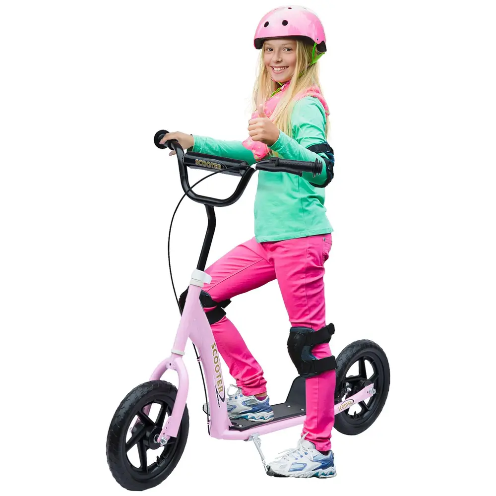 Barnsparkcykel med Handbroms och Stöd 120 x 52 x 88 Cm