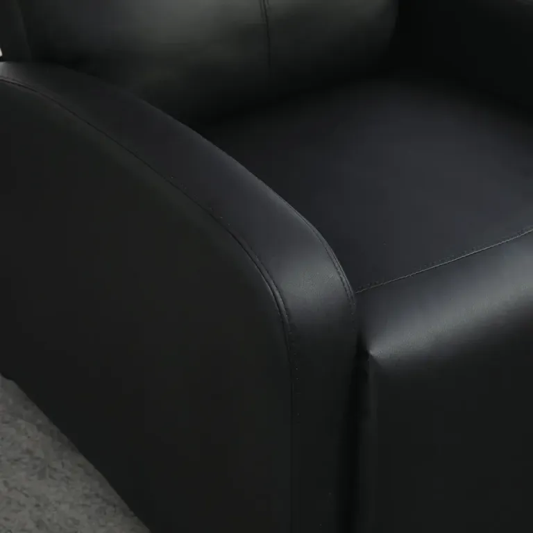 TV-Fåtölj med Liggfunktion Recliner Mjukt Stoppad Relaxstol