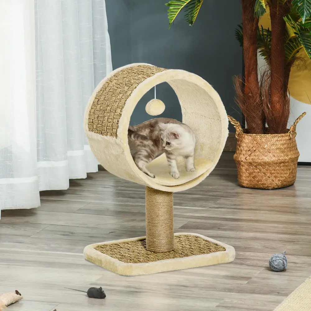 Litet Klösträd för Katt med Klösstolpe och Boll