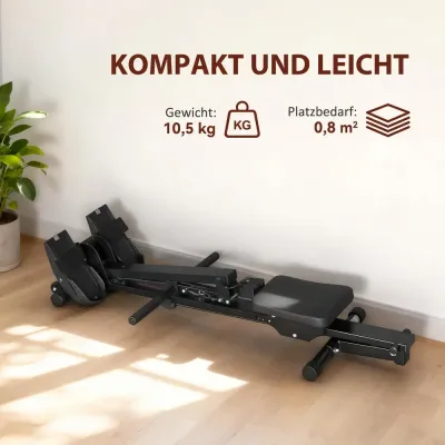 Tyst Roddmaskin för Hemmabruk Max 150 kg, Svart