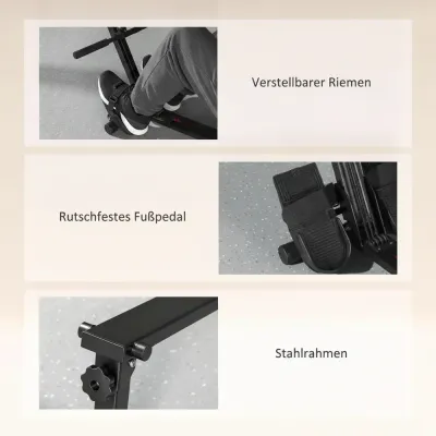 Tyst Roddmaskin för Hemmabruk Max 150 kg, Svart