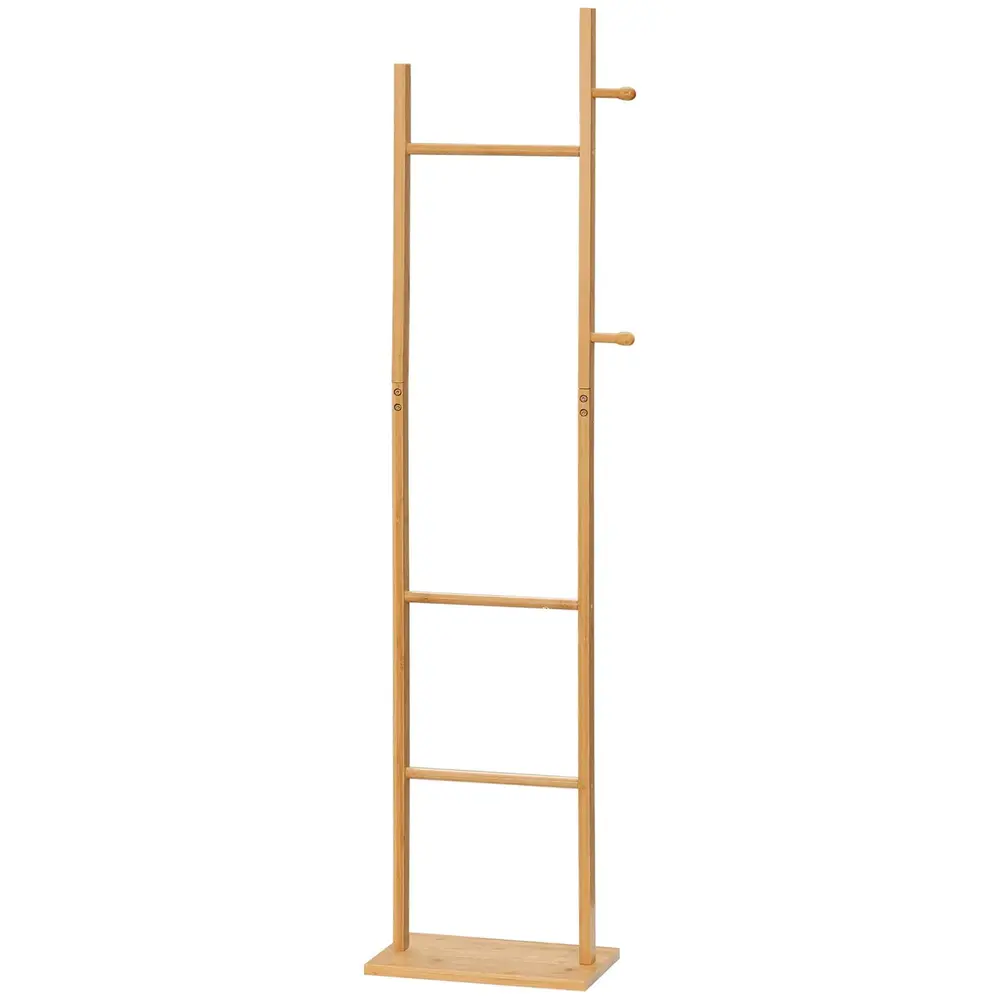 Klädhängare 2 Krokar 3 Stänger 36 x 24 x 168 Cm