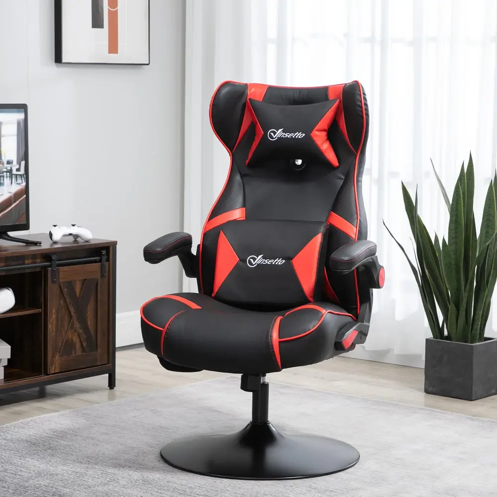 Ergonomisk Gamingstol med Högtalare Datorstol