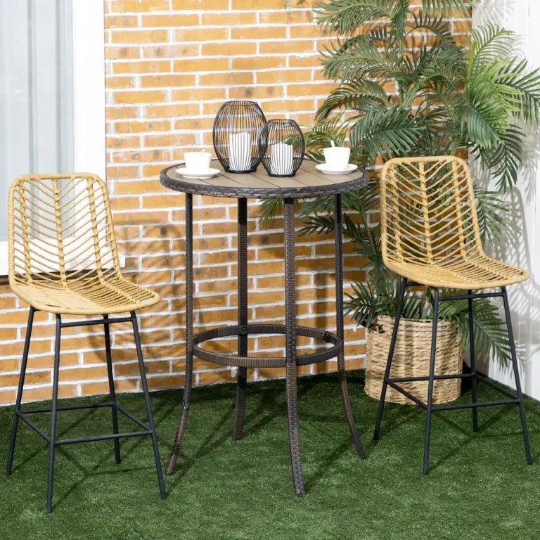 Barstolar Köksstolar Set om 2 Gul Svart 42,5 x 52 x 102 cm