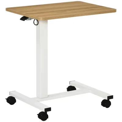 Höj- och Sänkbart Laptopbord på Hjul Mobilt 70-110 cm