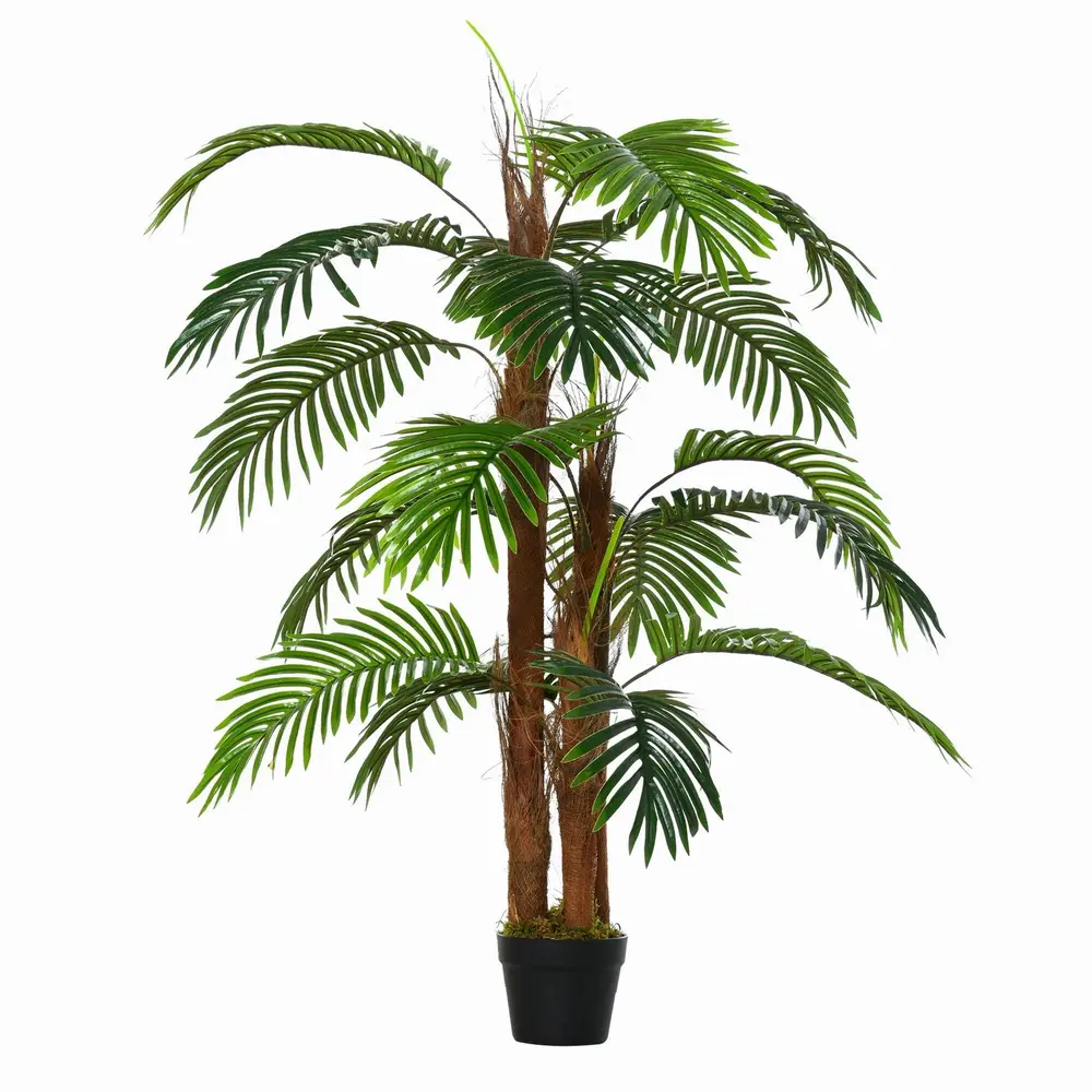 Konstgjord Palm i Kruka Naturtrogen Konstväxt 120 Cm