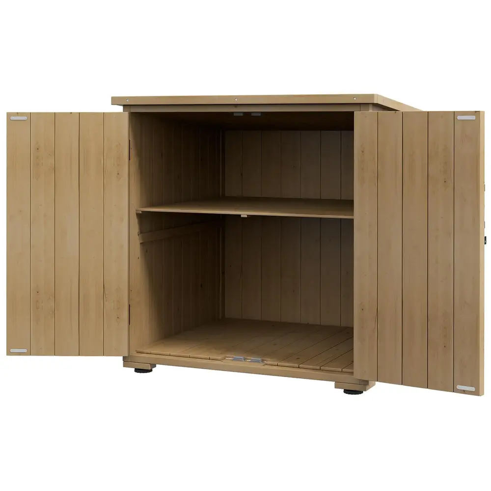 Trädgårdsbox/Kuddlåda Asfalttak 77,5 x 88 x 90 Cm