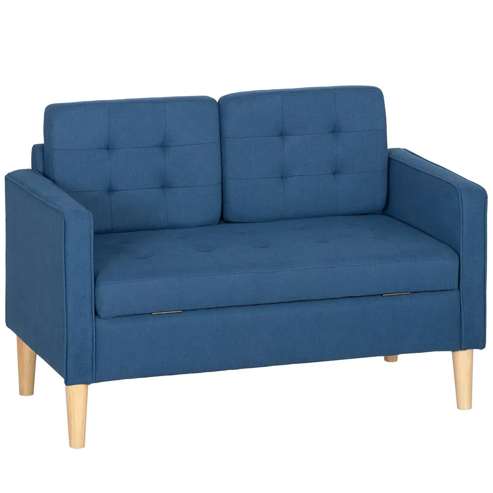 Tvåsitssoffa med Förvaringsutrymme 117 x 62 x 78 Cm